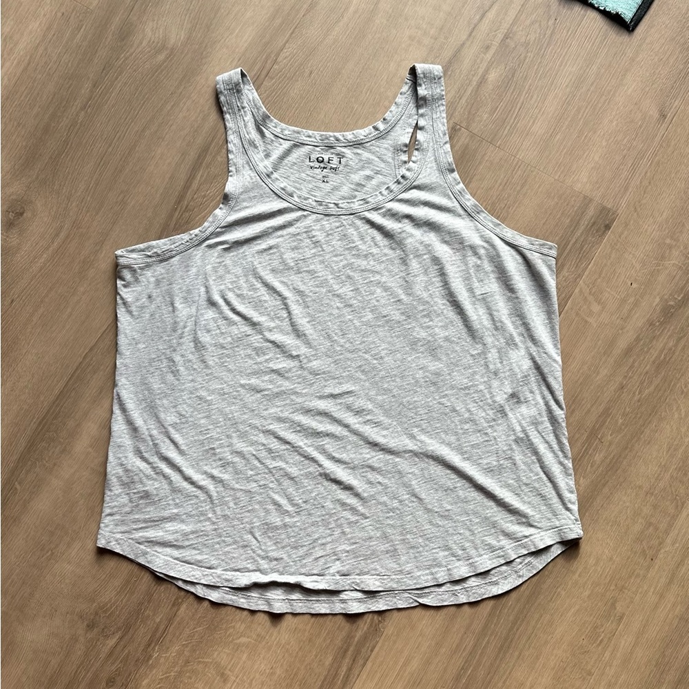 LOFT Light Gray Women's Tank Top